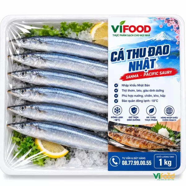Cá Thu Đao Đông Lạnh