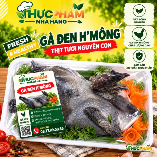 Gà đen H'Mông