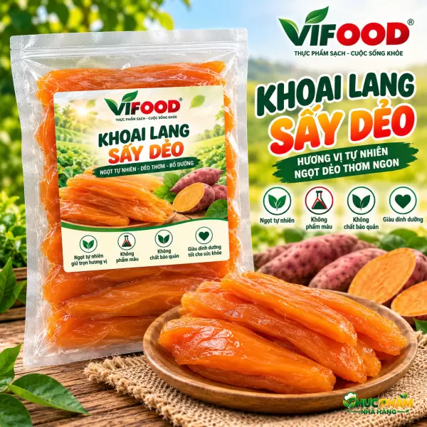 Khoai lang sấy dẻo